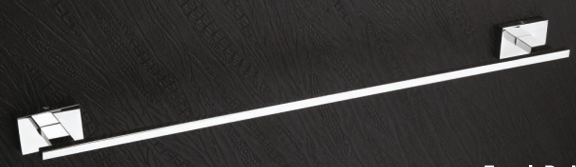 DECOWELL BLOOM TOWEL ROD 24''