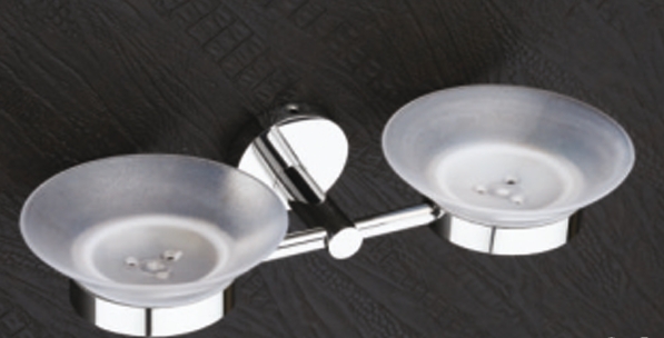 DECOWELL RIM DOUBLE SOAP DISH