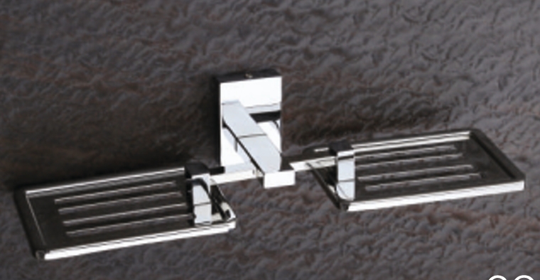 DECOWELL SLEEK DOUBLE SOAP DISH