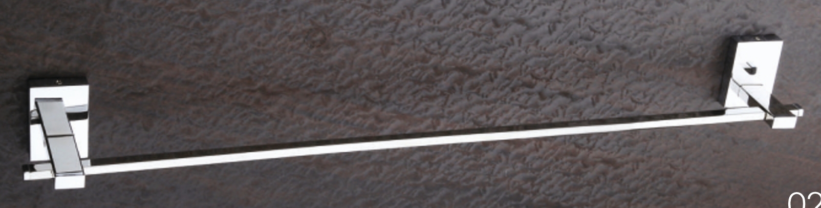 DECOWELL SLEEK TOWEL ROD 24''