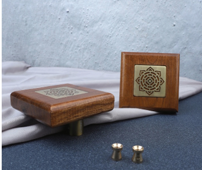 TWD-H-104 TeakWood,Brass&SS