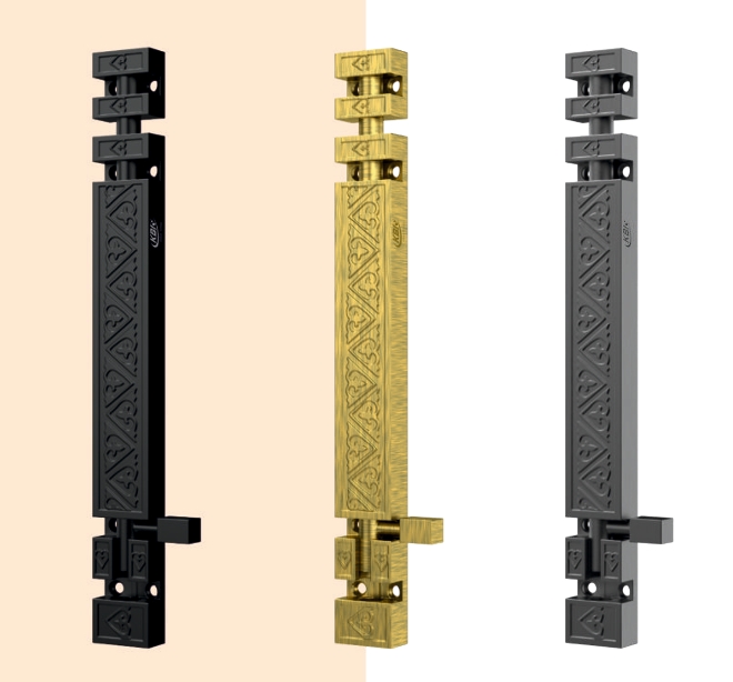 KBI VINTAGE CRYSTAL TOWER BOLT(H)9MM CODE 12TO20