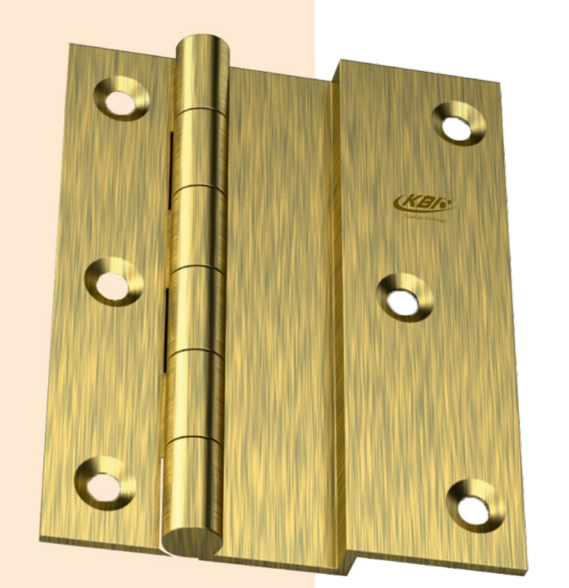 KBI L SMOOTH HINGES 2.5MM THICKNESS